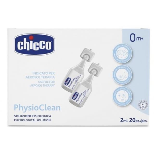 Chicco Physioclean Sol Isoton – 20 fiale da 2 ml