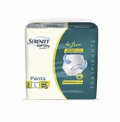 Serenity Pants Sensitive Extra – 12 pezzi L