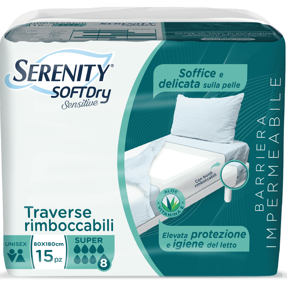Serenity Traversen SD Sensitive – 80x180 cm, 15er