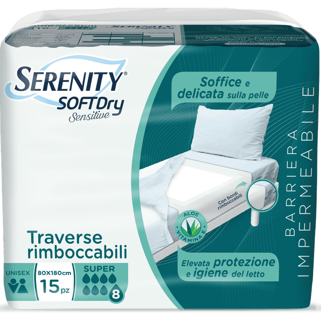 Serenity Traversen SD Sensitive – 80x180 cm, 15 pezzi
