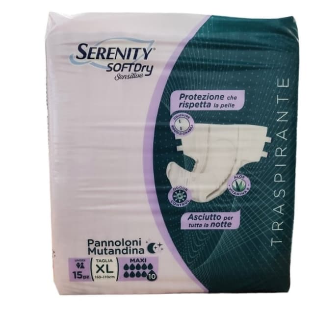 Serenity Pants Sensitive XL – 15 pezzi