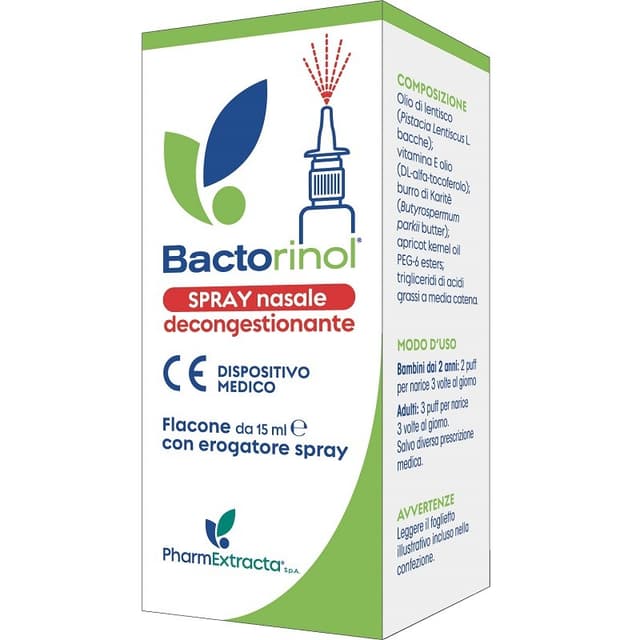 Bactorinol Spray Nasale – 15 ml