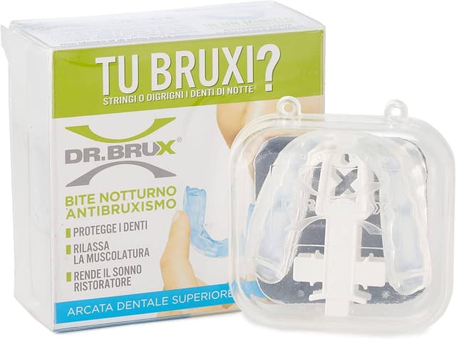 Dr. Brux Bite Notte – Bite superiore trasparente