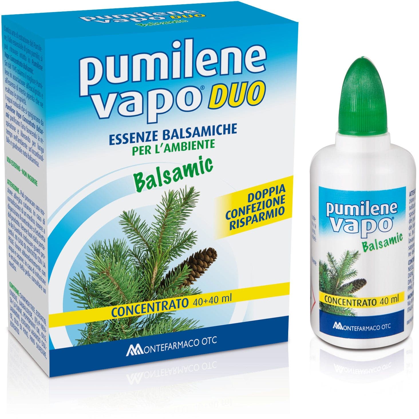 Pumilene Vapo Duo – 2x40 ml mit Diffusor