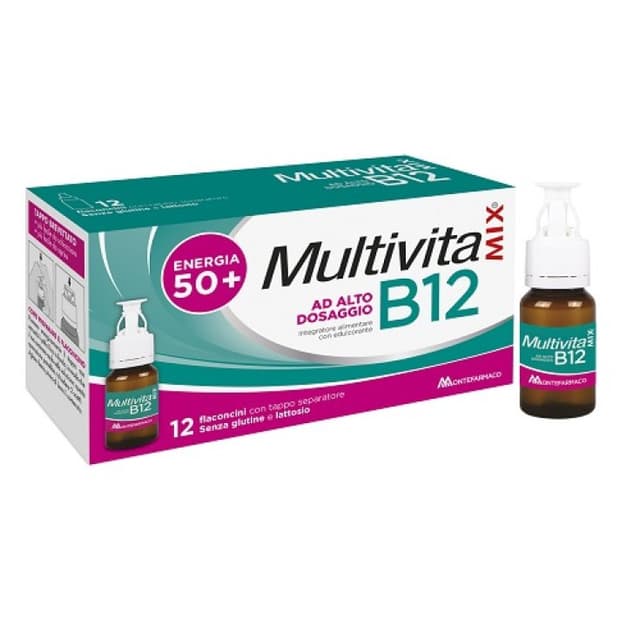 Multivitamix B12 Complesso vitaminico B + Zinco – 12 Fiale