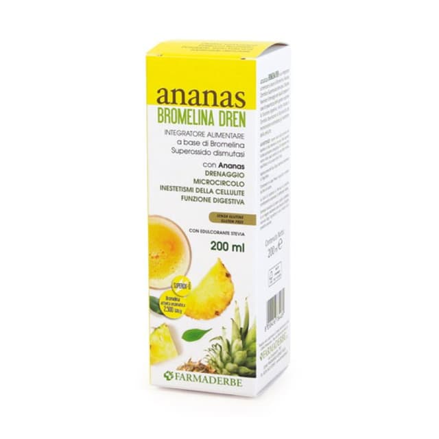 Ananas Bromelina Dren – 200 ml | Farmaderbe
