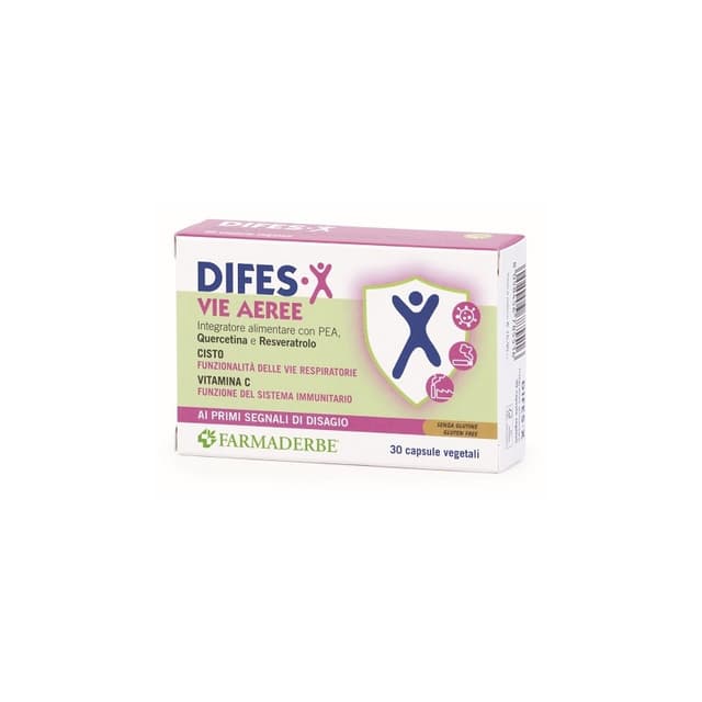 Difes X Vie Aeree – 30 capsule integratore alimentare