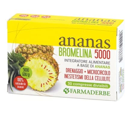 Ananas Bromelina 5000 – 30 compresse
