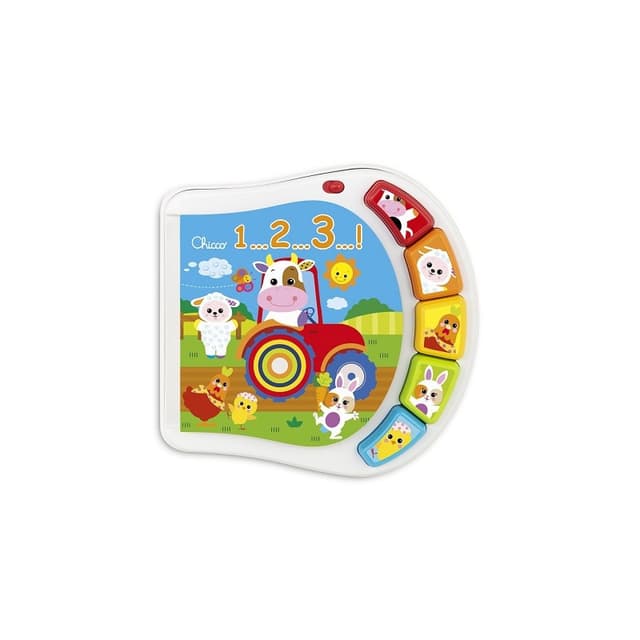 Chicco Baby Senses Libro Fattoria dei Numeri – Libro pedagogico interattivo