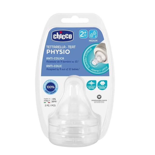 Chicco TETTAR PERFECT5 – Benda in silicone 2 m, Confezione da 2