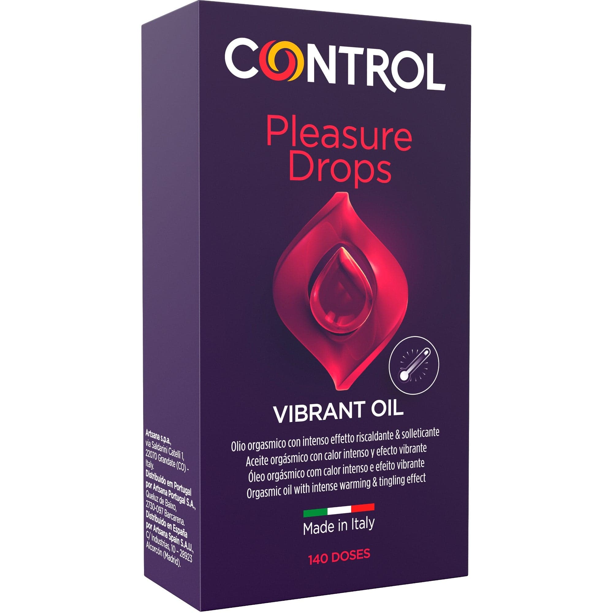 Control Vibrant Oil Pleasure – Massage-Öl
