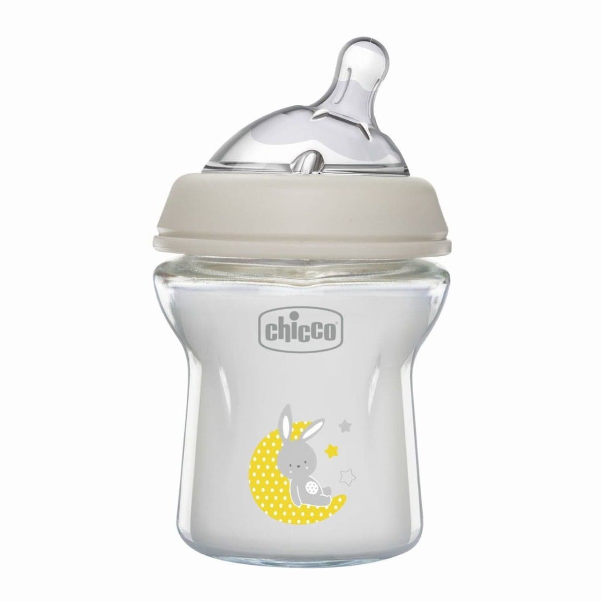 Chicco BIB NF Glasflasche – 150 ml, ab 0 Monaten