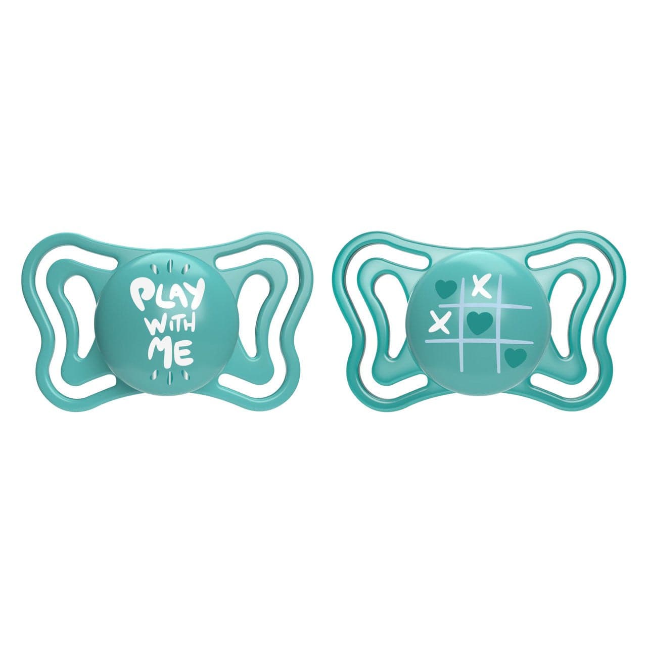 Chicco Ciuccio Light Blu Azzurro-Silicone 16-36M – 2 pezzi