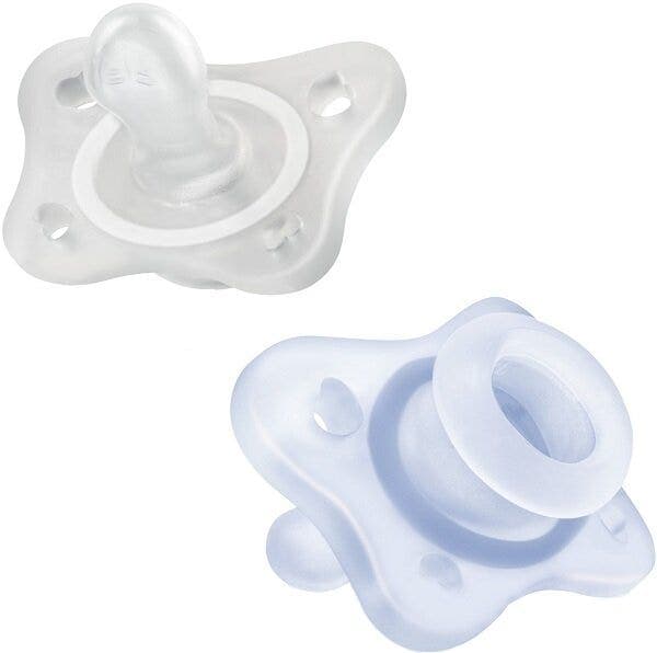Mini Ciuccio 0-2 Mesi – 2 Pezzi Blu