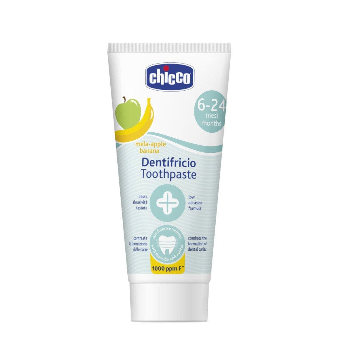 Chicco Dentifricio Bambini Mela-Banana – da 6 mesi