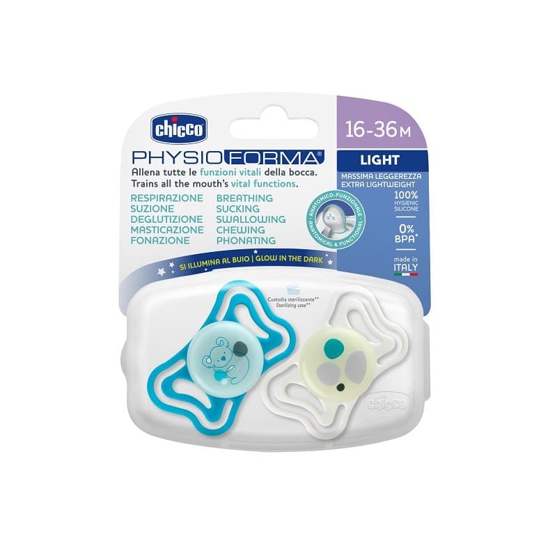 Chicco Succhietto Light Luminoso – 2er Pack