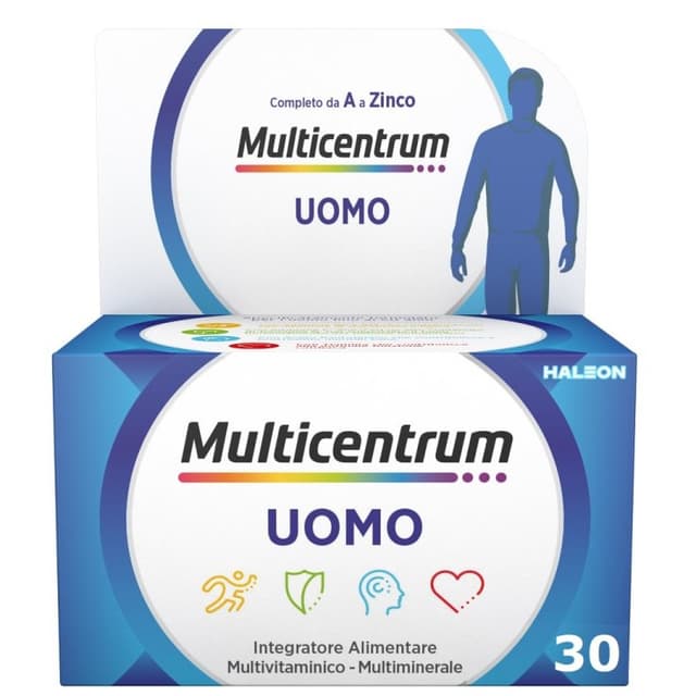 Multicentrum Uomo Calcio + Magnesio – 30 compresse