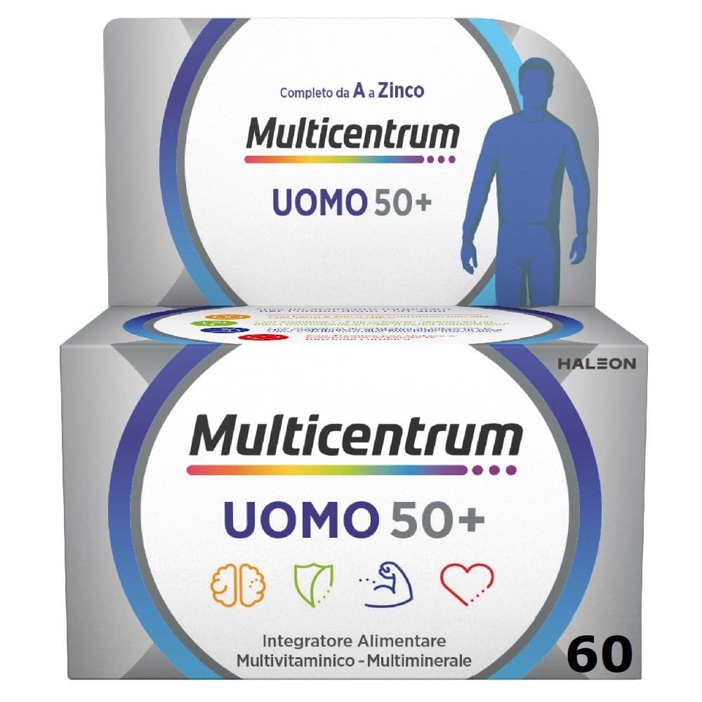 Multicentrum Uomo 50+ – 60 Tabletten
