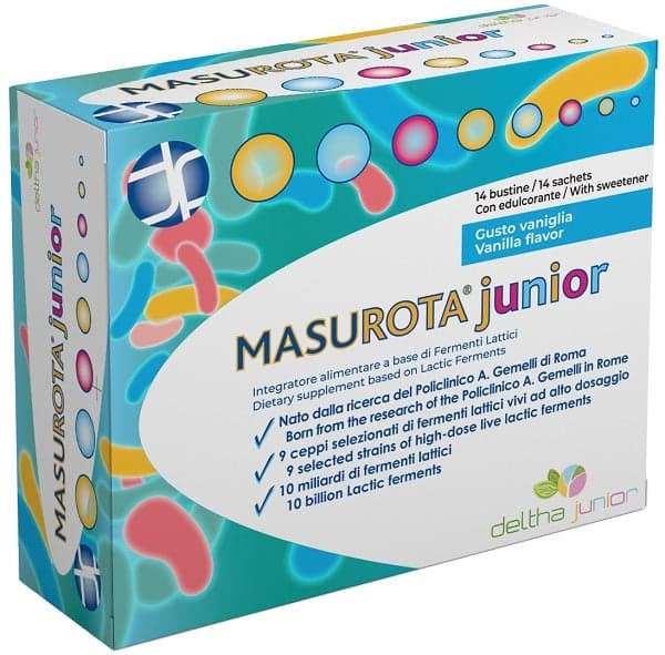 Masurota Junior Inulina + Fermenti lattici probiotici – 14 bustine