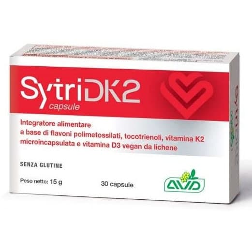 Sytridk2 Vitamina D + Calcio – 30 capsule integratore alimentare