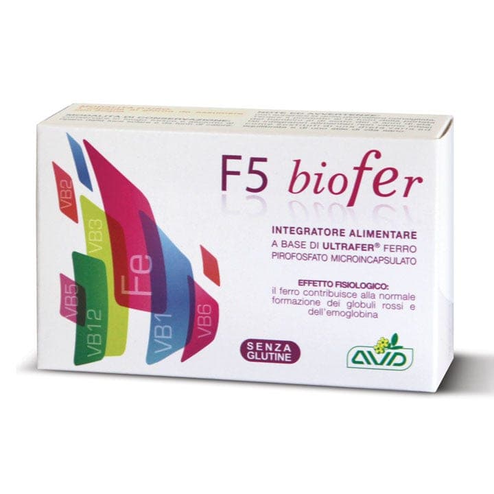 F5 Biofer – 30 Kapseln Nahrungsergänzung