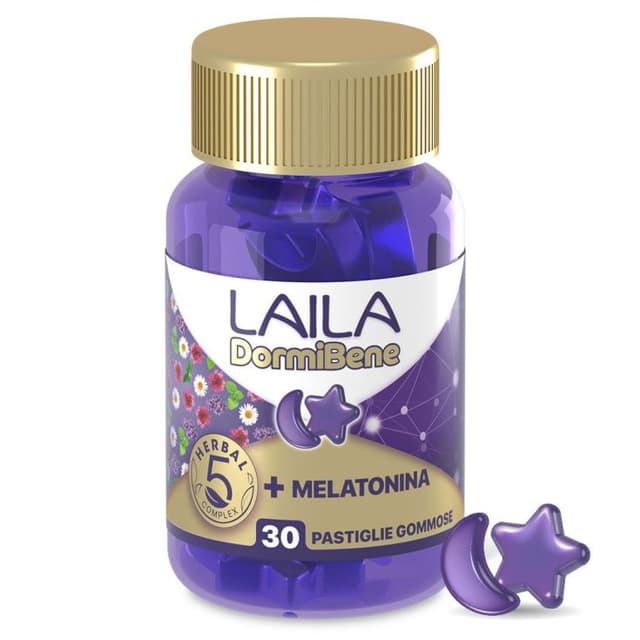 Laila Dormibene Ashwagandha + Melissa – 30 caramelle gommose
