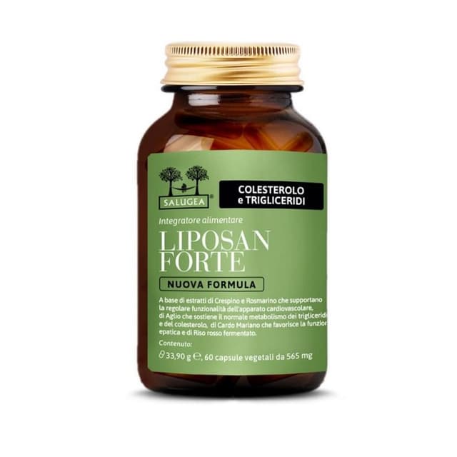 Salugea Liposan Forte NF Berberina 515,5 mg + Cardo mariano – 60 capsule