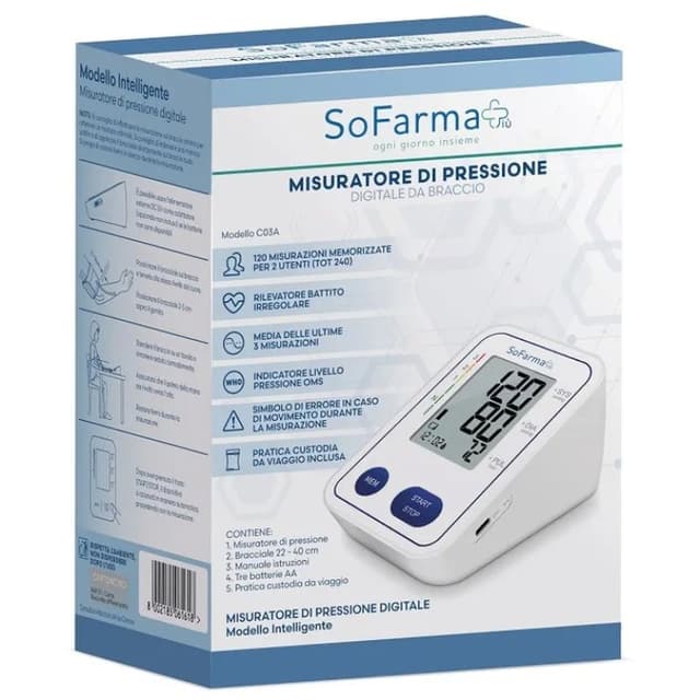 Sfigmomanometro Digitale da Braccio SF+ Automatico