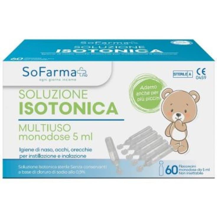 Soluz Salina 0,9% – 60 fiale da 5 ml