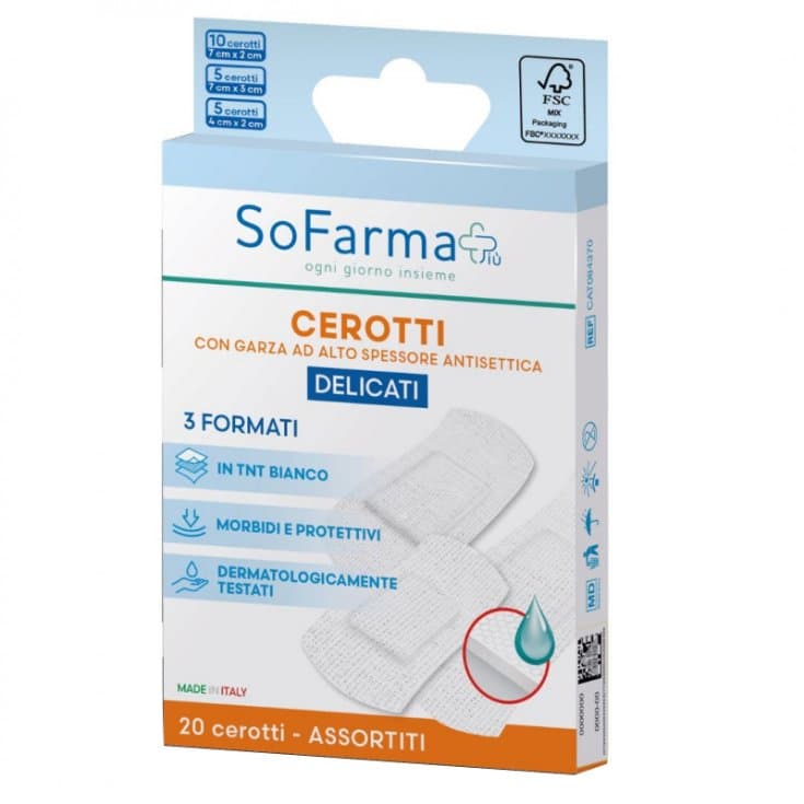 Delicate Pflaster Sortiment – 20 Stück