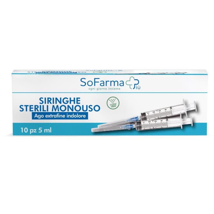 Siringa sterile 5 ml – 10 pezzi