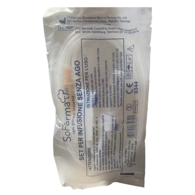 Deflussore senza cannula SF+ – Accessorio per infusioni