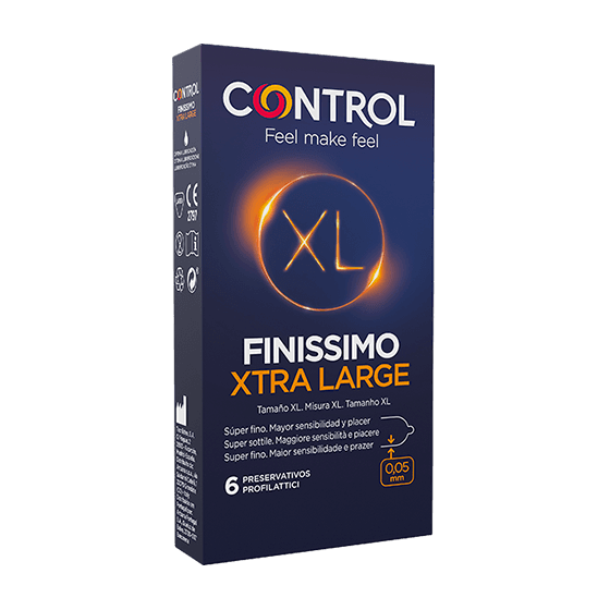Control Finissimo Original XL – 6er Pack