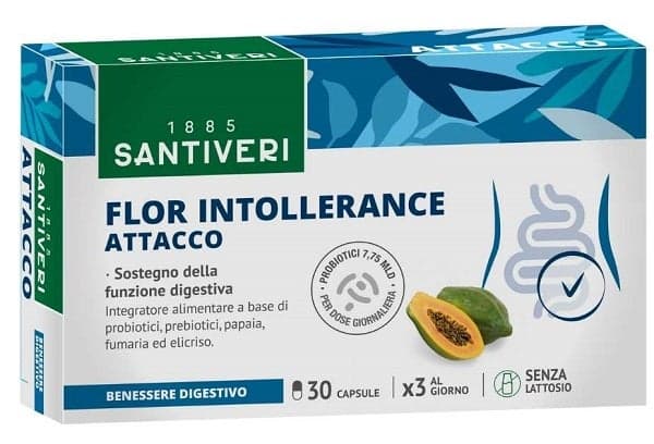Flor Intollerance Attacco – 30 Kapseln