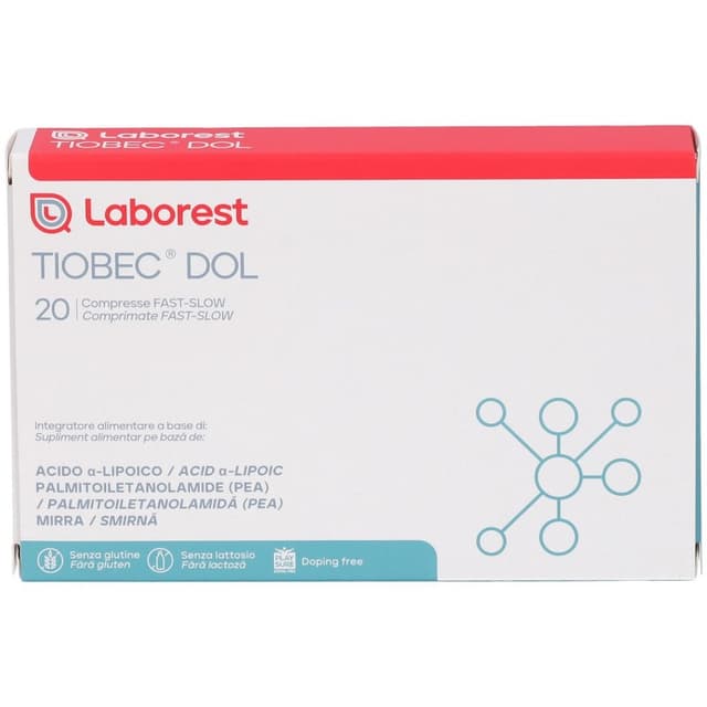 Tiobec Dol Acido alfa lipoico + Palmitoiletanolamide (PEA) – 20 compresse