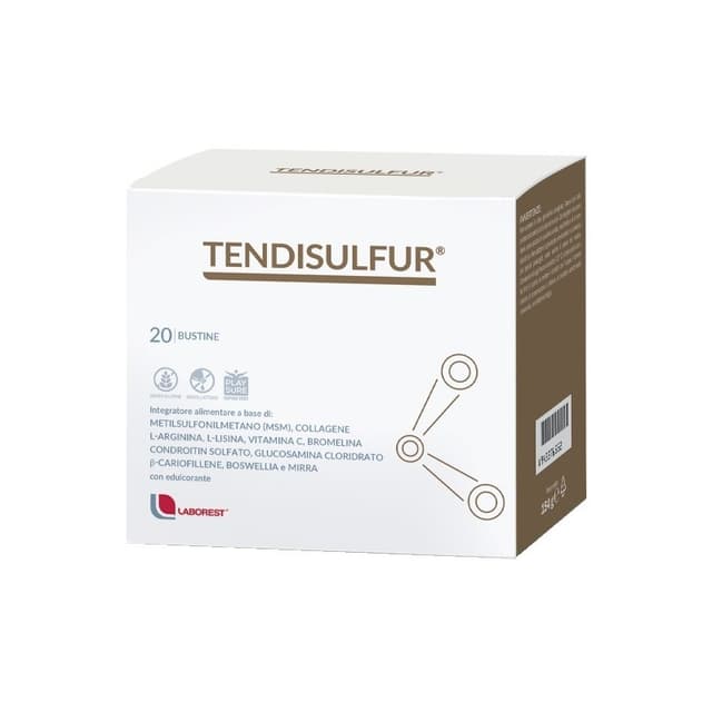 Tendisulfur MSM + L-arginina – 20 bustine