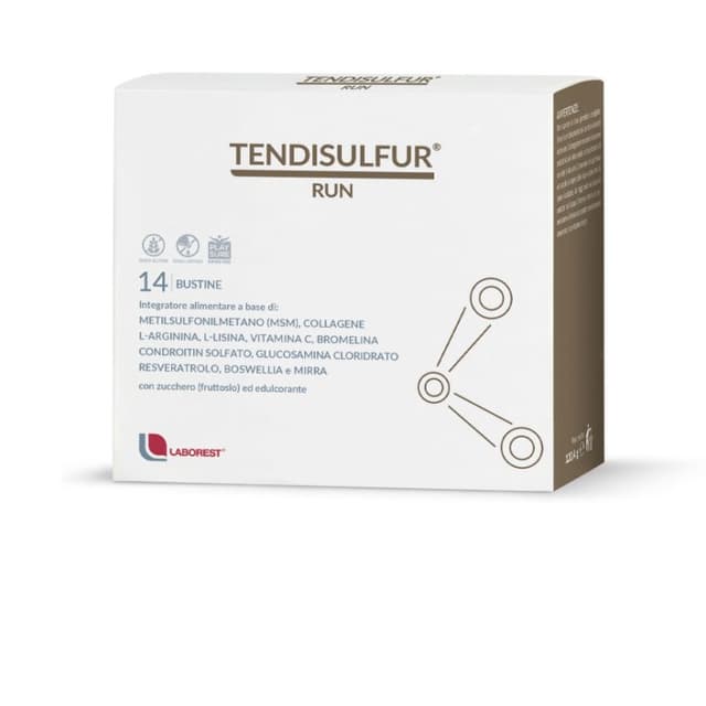 Tendisulfur Run Vitamina C + Collagene – 14 bustine