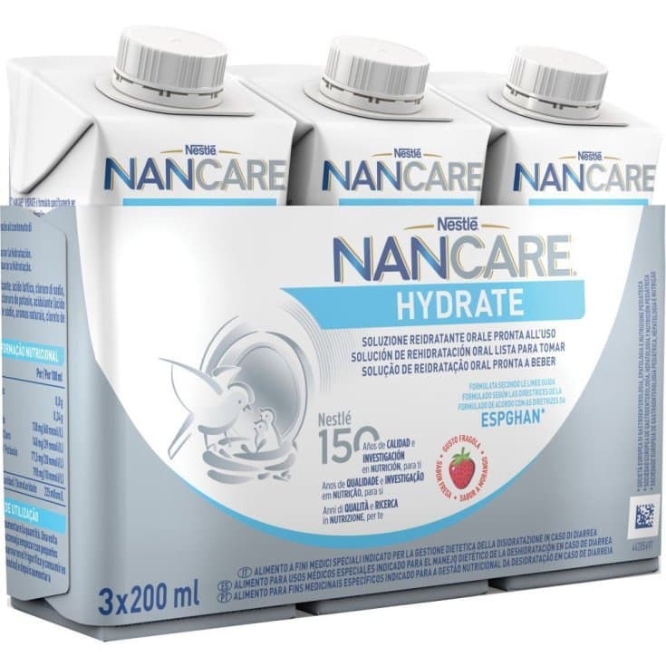 NANCARE HYDRATE LIQ 3PZ 200ML<