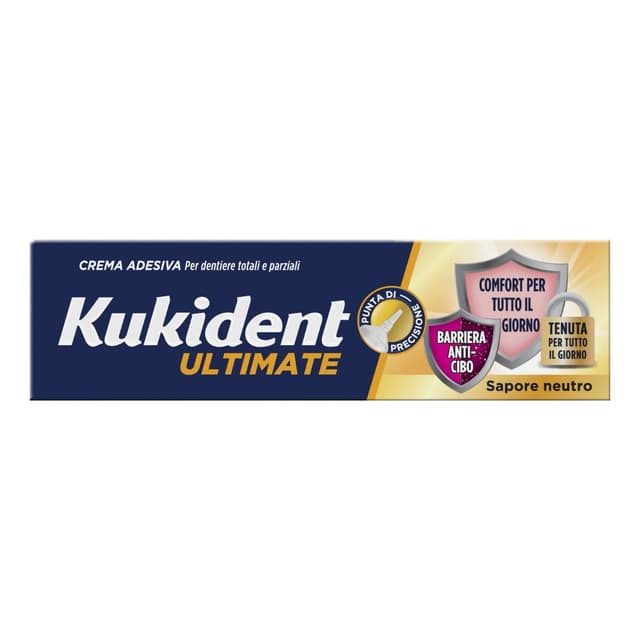 Kukident Ultimate Neutro – 40 g crema adesiva