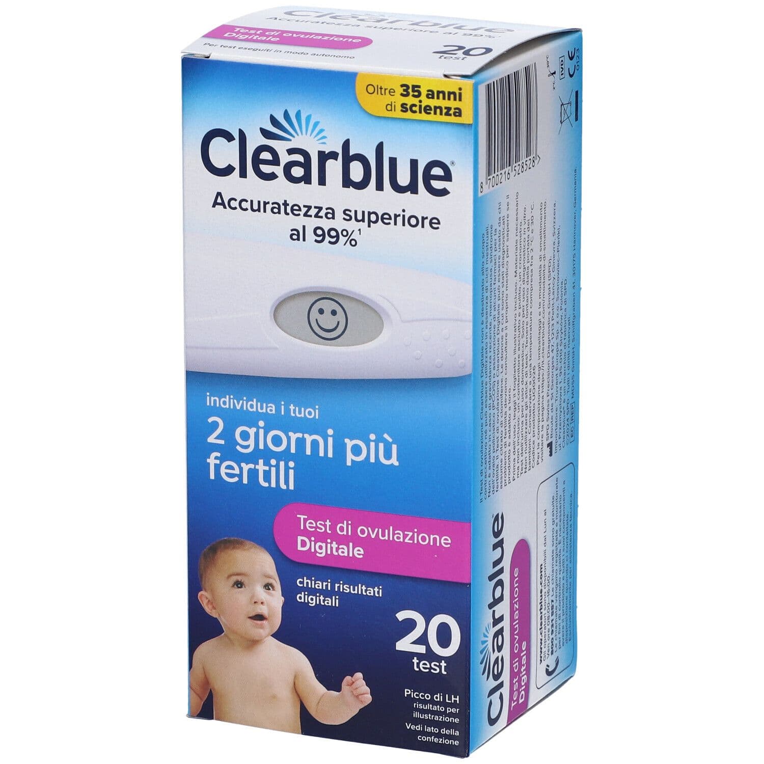 Clearblue Ovulazione Basic – 20 Test