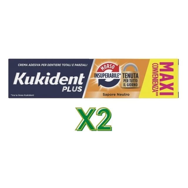 Kukident Bipacco Morso – Crema Adesiva