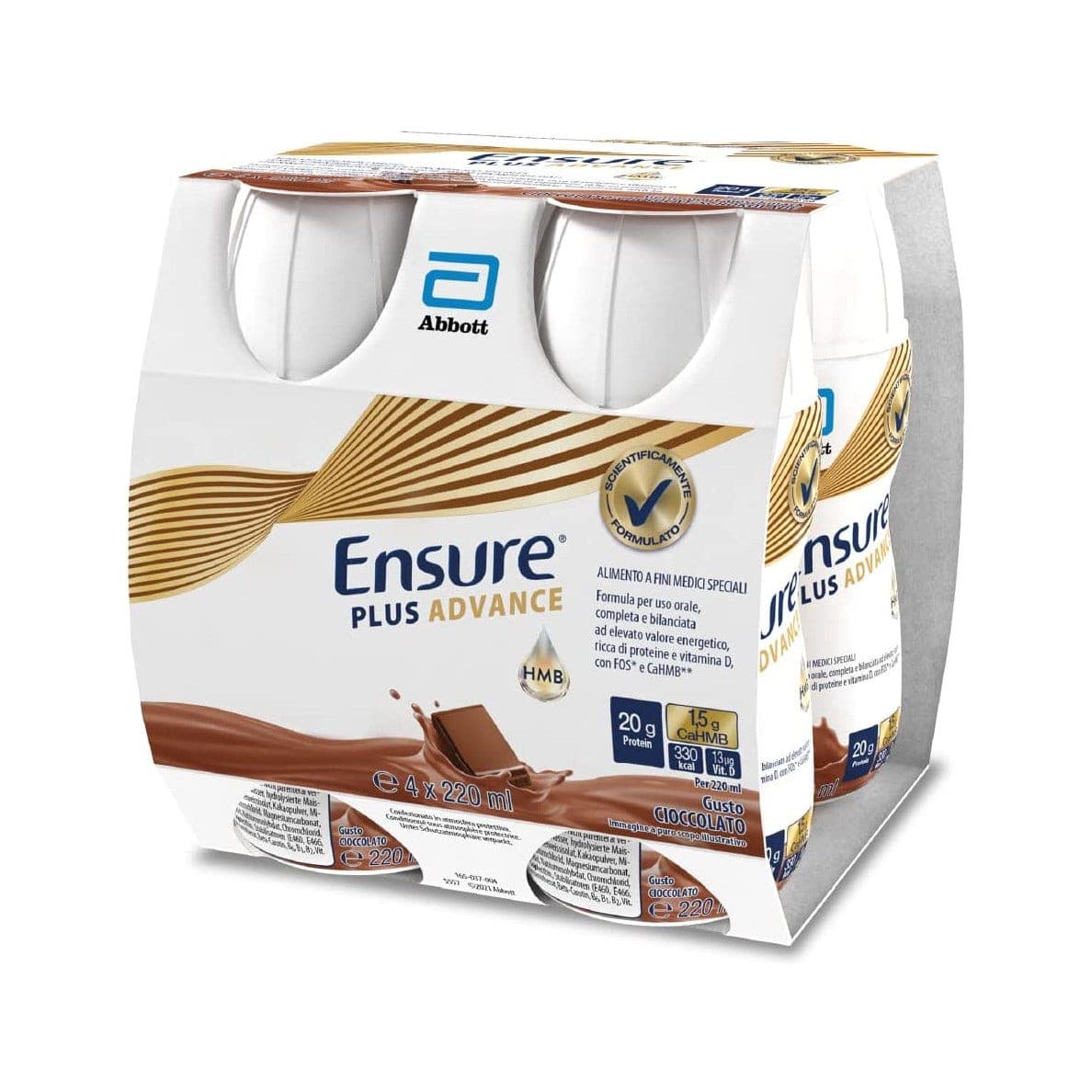 Ensure Plus Advance Cioccolato – 4 x 220 ml
