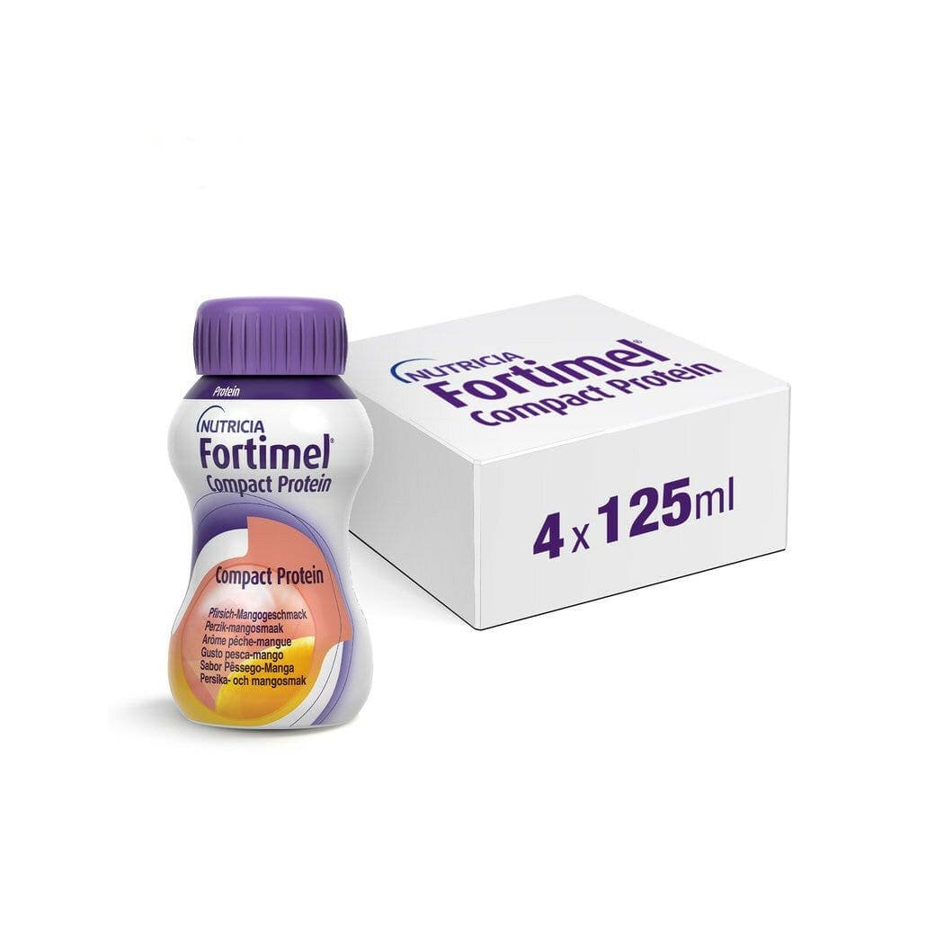 Fortimel Compact Protein Pesca – 4x125ml