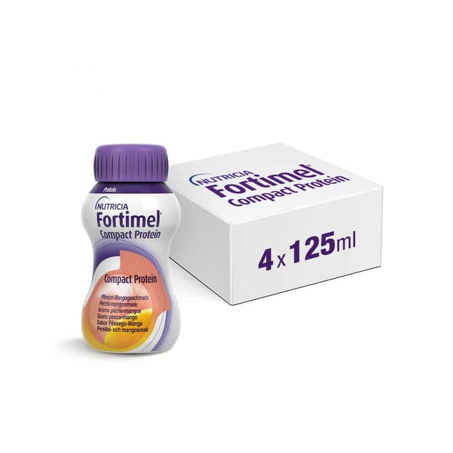 Fortimel Compact Protein Pesca – 4x125ml