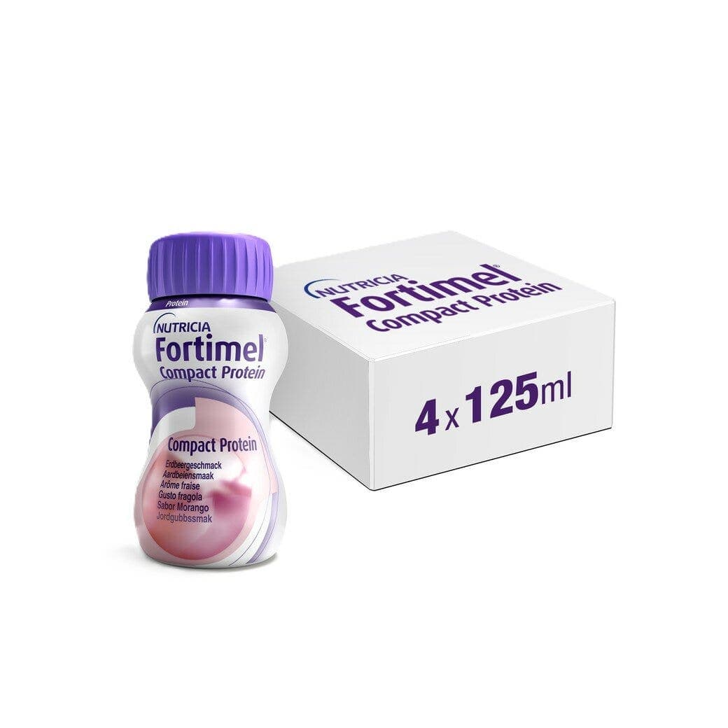Fortimel Compact Protein Fragola – 4x125ml