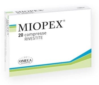 Miopex Vitamina B2 + Zinco – 20 compresse per la vista