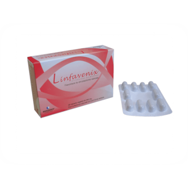 Linfavenix Ginkgo biloba + Vite rossa – 30 capsule da 350 mg