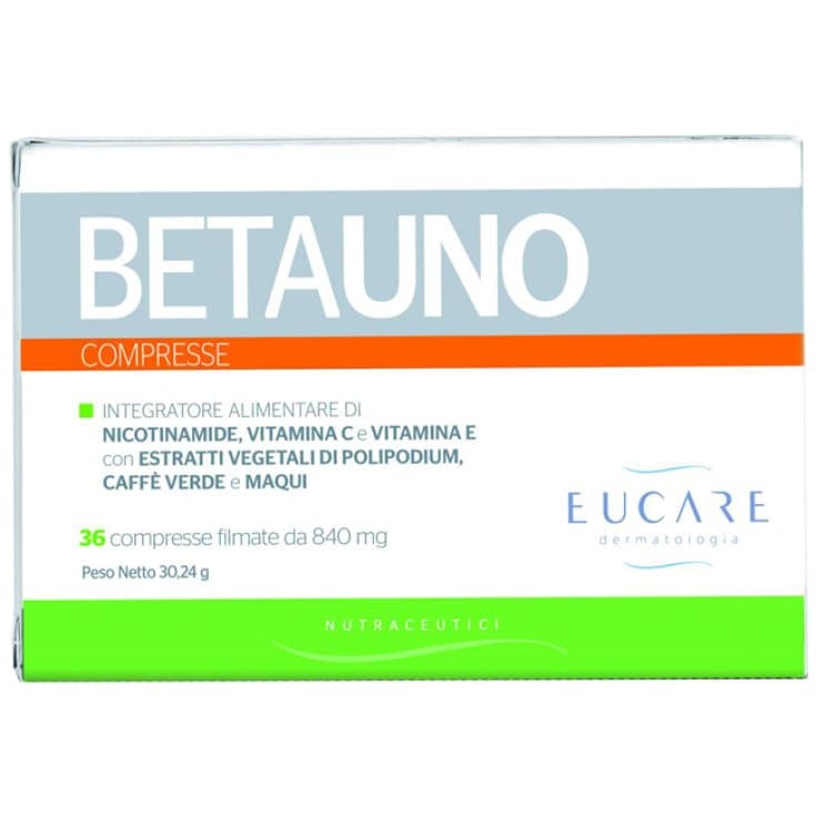 Betauno – Nahrungsergänzung, 36 Kapseln