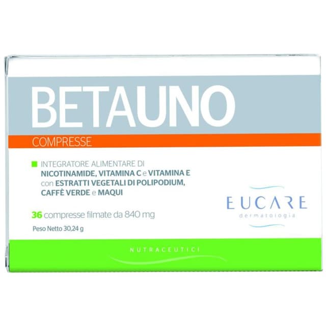 Betauno Multivitaminico – Integratore alimentare, 36 capsule