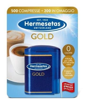 Hermesetas Gold – 500+200 compresse